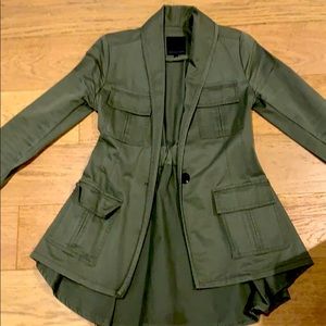 Marissa Webb Green Army Blazer/Jacket